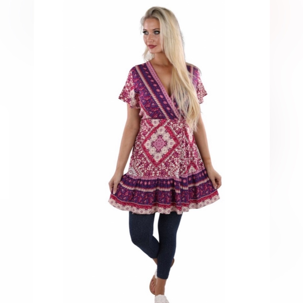NWT. Sacred Threads Dress/Tunic. S/M. 04/BL/BL - Picture 1 of 4